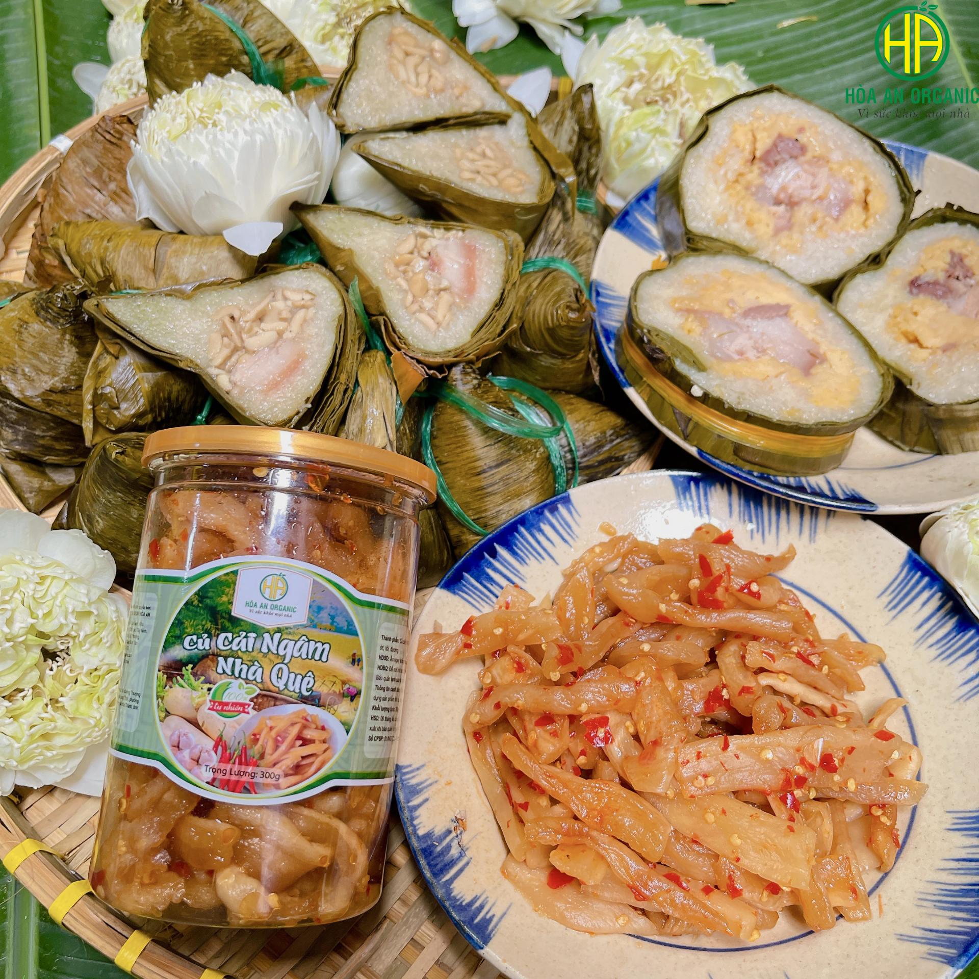 Củ Cải Ngâm Nhà Quê Hòa An Organic