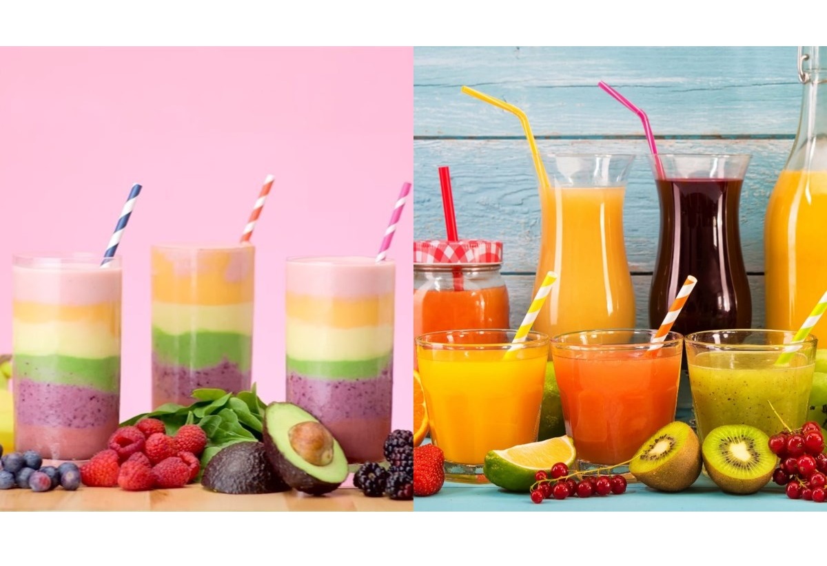 Nước ép trái cây hay sinh tố tốt hơn
